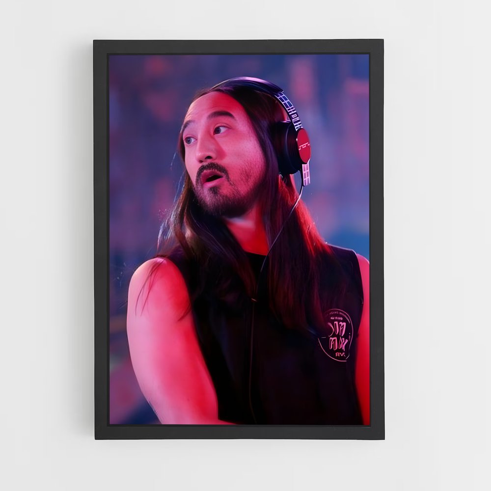 ap-steve aoki-2 cadre Noir