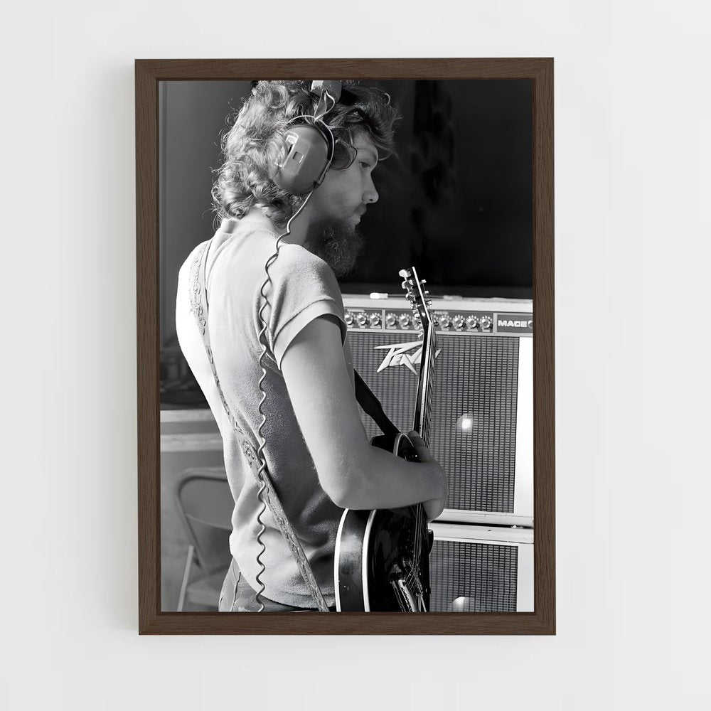 ap-steve gaines-6 cadre Bois foncé