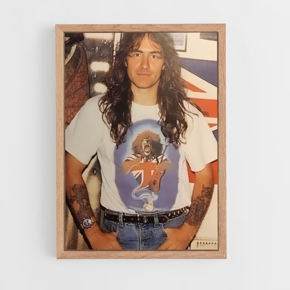 ap-steve harris-3 cadre Bois clair