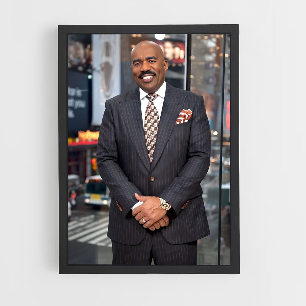 ap-steve harvey-1 cadre Noir
