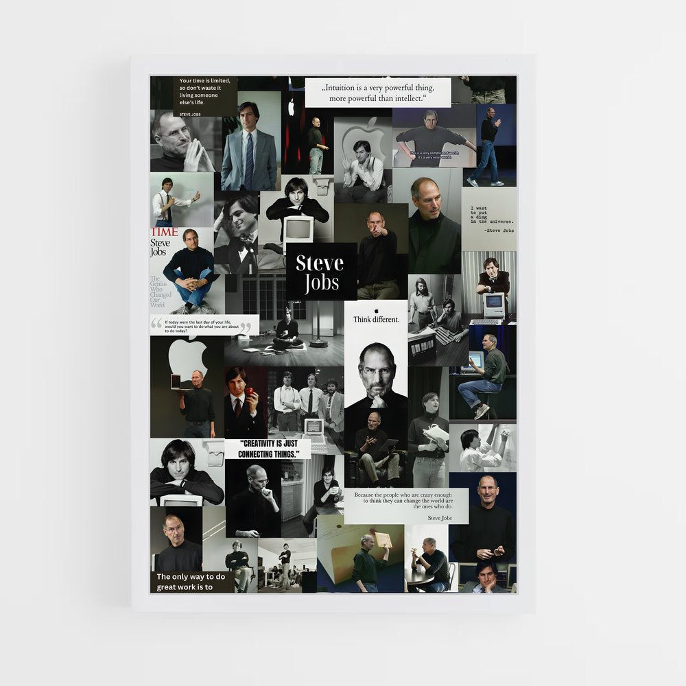 ap-steve jobs-1 cadre Blanc