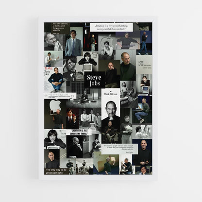 ap-steve jobs-1 cadre Blanc