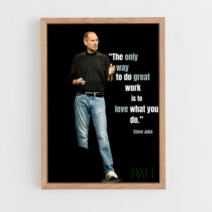 ap-steve jobs-7 cadre Bois clair