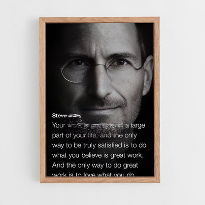 ap-steve jobs-8 cadre Bois clair