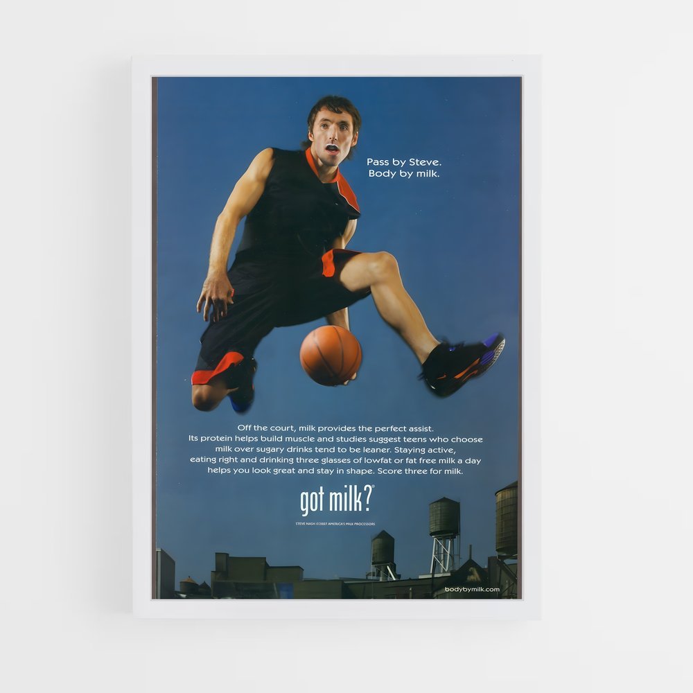 ap-steve nash-5 cadre Blanc