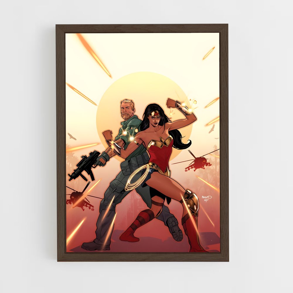 ap-steve trevor-3 cadre Bois foncé