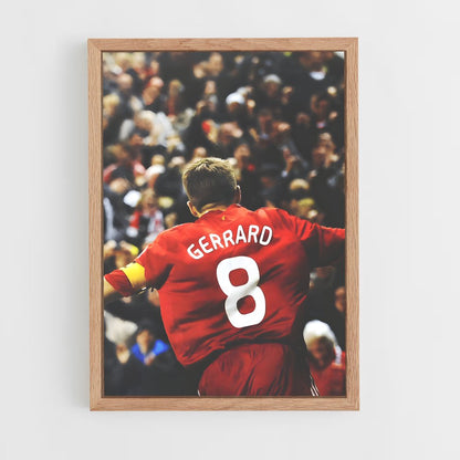 ap-steven gerrard-1 cadre Bois clair