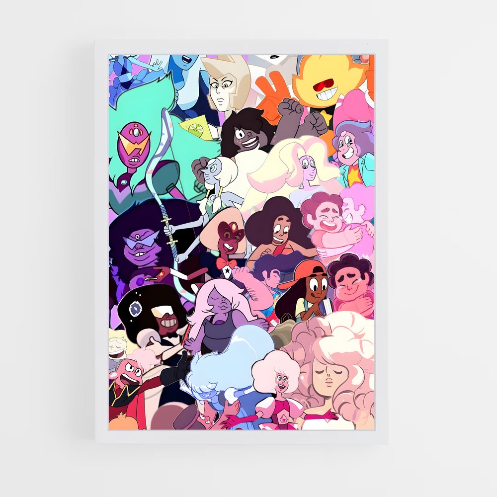 ap-steven universe-2 cadre Blanc