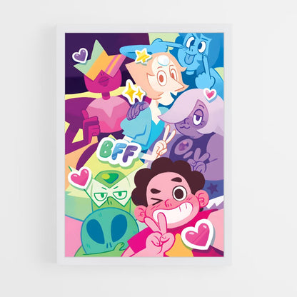 ap-steven universe-3 cadre Blanc