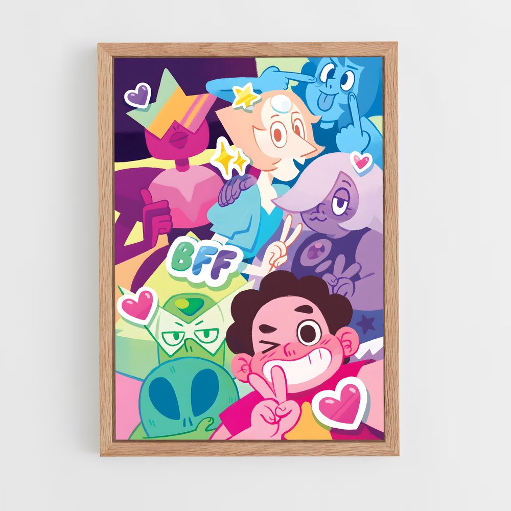 ap-steven universe-3 cadre Bois clair