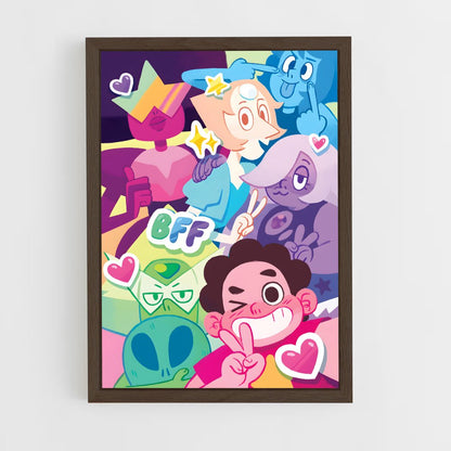 ap-steven universe-3 cadre Bois foncé