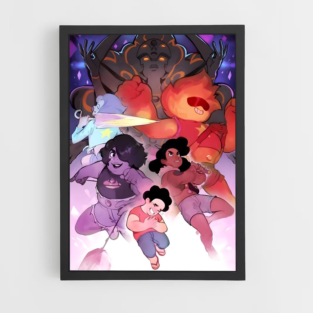 ap-steven universe-4 cadre Noir