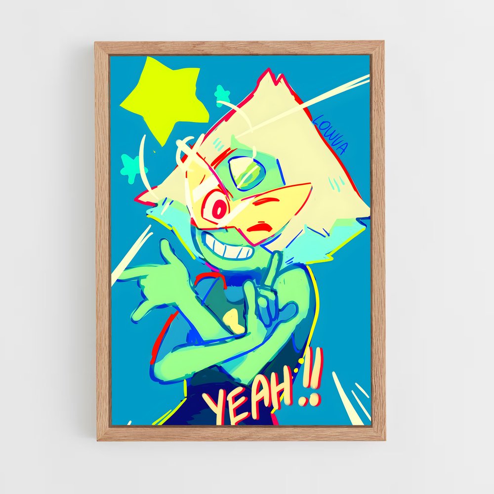 ap-steven universe-5 cadre Bois clair