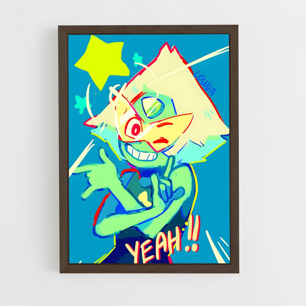 ap-steven universe-5 cadre Bois foncé