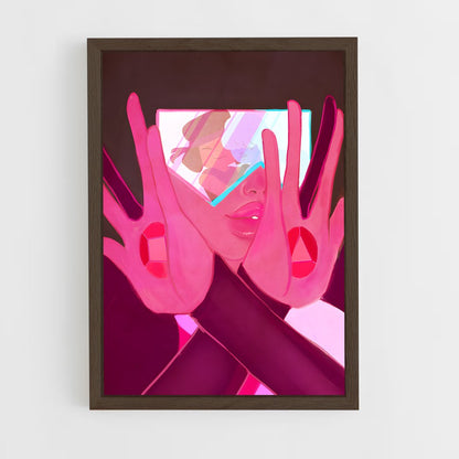 ap-steven universe-7 cadre Bois foncé