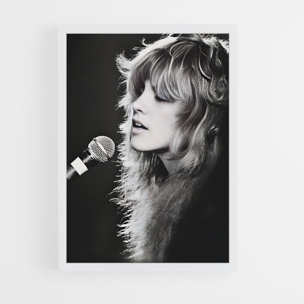 ap-stevie nicks-2 cadre Blanc