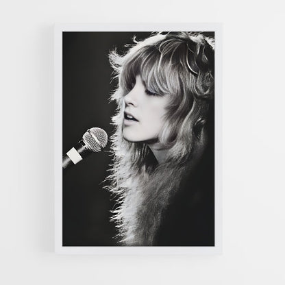 ap-stevie nicks-2 cadre Blanc