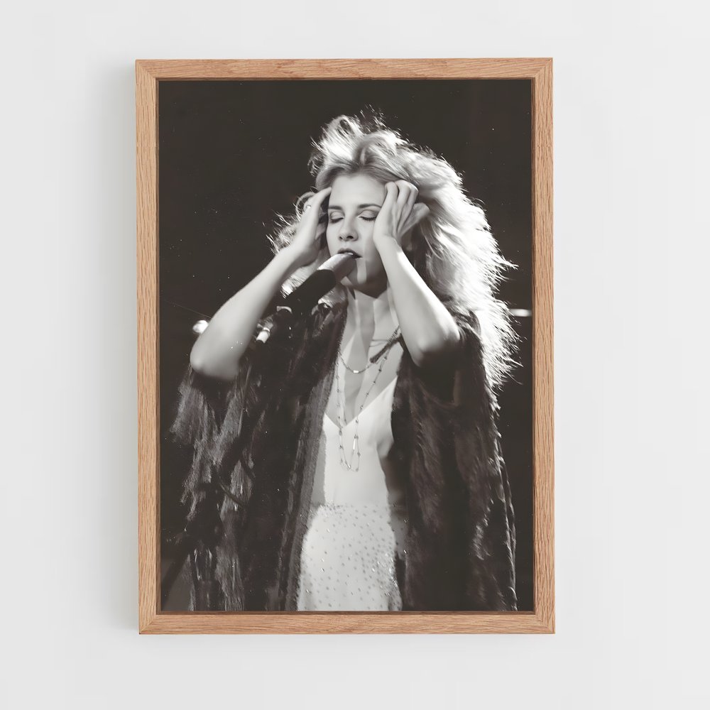 ap-stevie nicks-3 cadre Bois clair