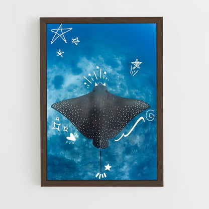 ap-stingray-2 cadre Bois foncé