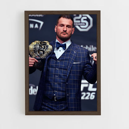ap-stipe miocic-12 cadre Bois foncé