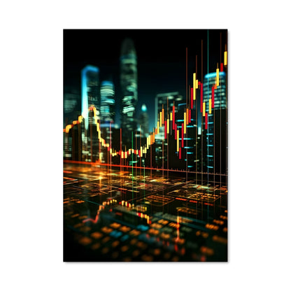 Poster Skyline Énergique