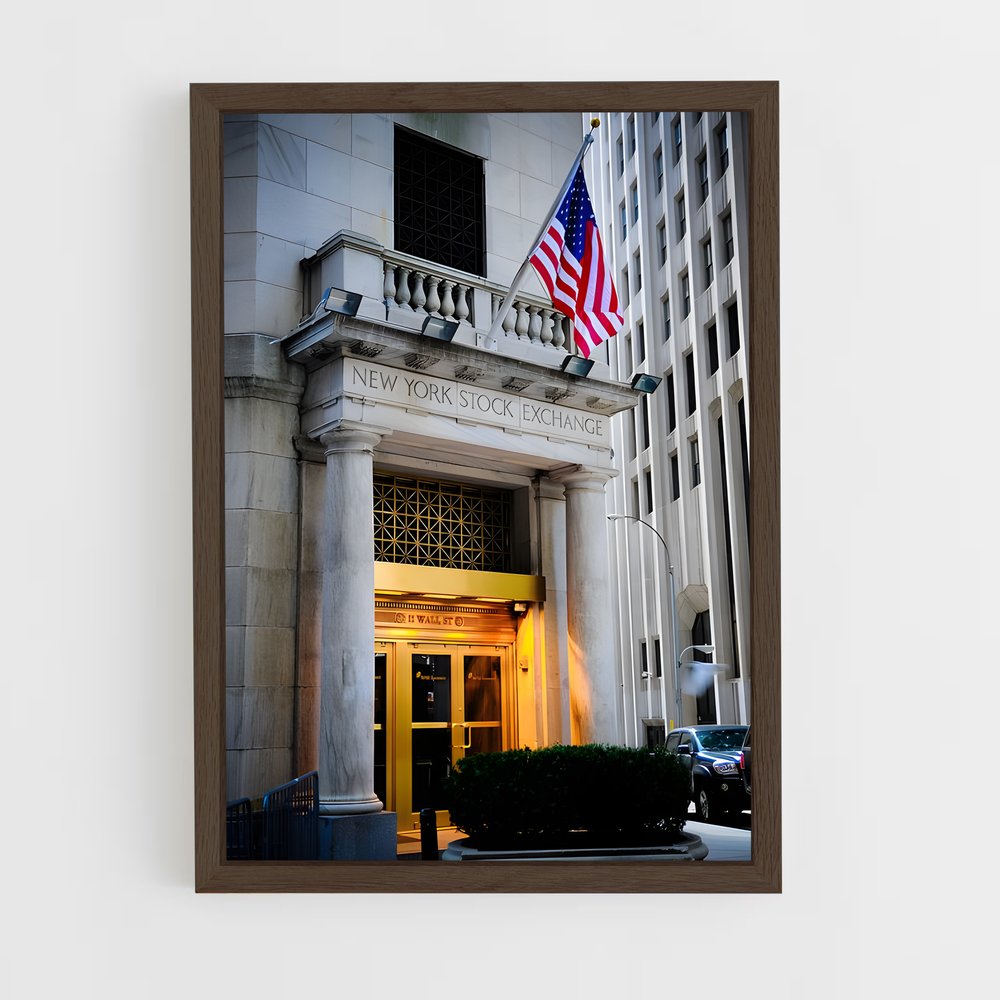 ap-stock exchange-1 cadre Bois foncé
