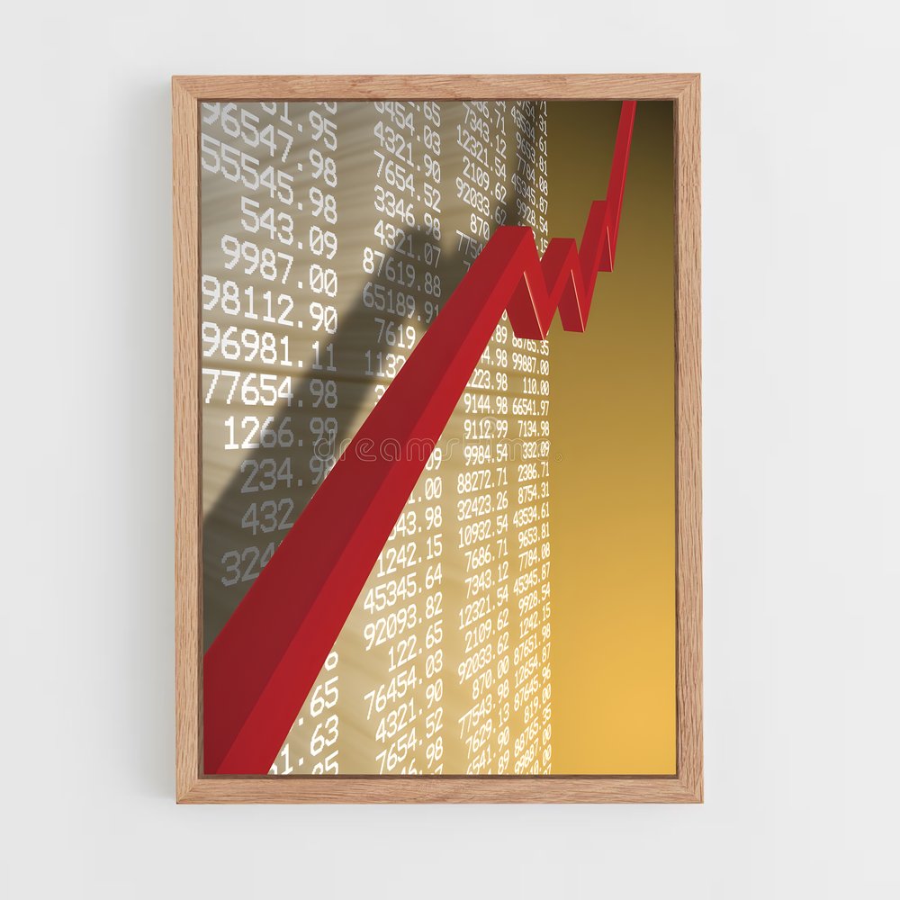 ap-stock exchange-2 cadre Bois clair