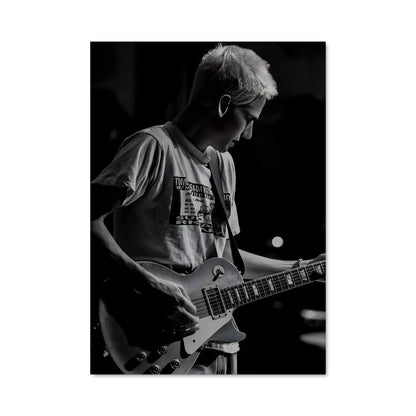 Poster Guitariste Éternel