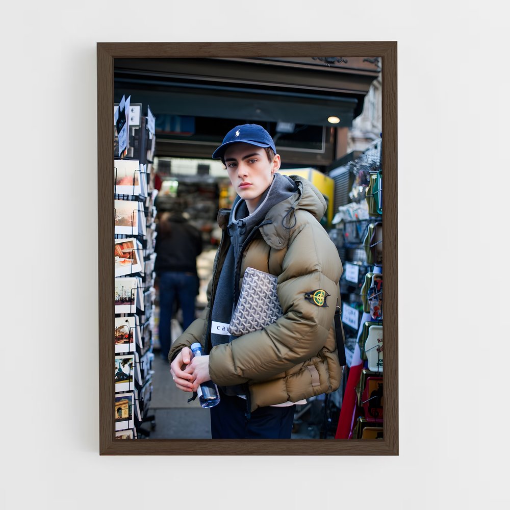 ap-stone island-3 cadre Bois foncé