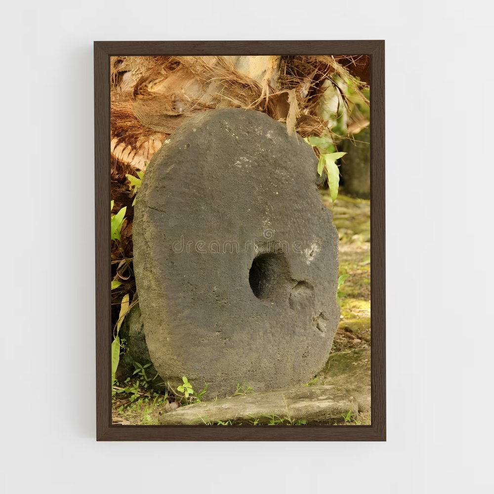 ap-stone money-2 cadre Bois foncé