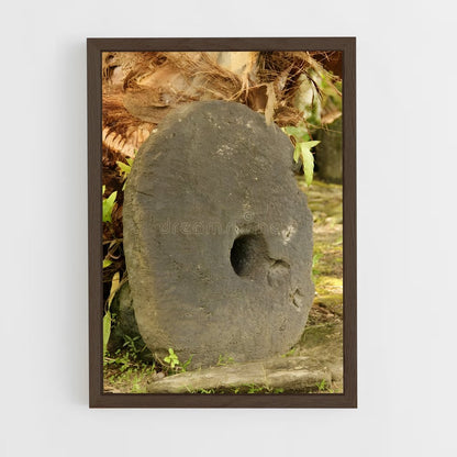 ap-stone money-2 cadre Bois foncé