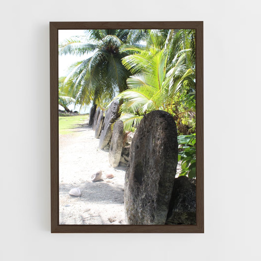 ap-stone money-5 cadre Bois foncé