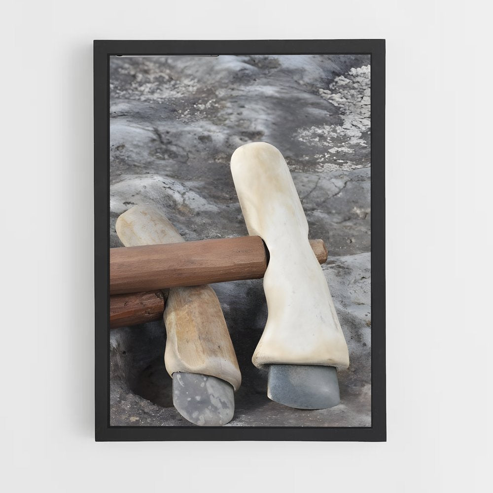 ap-stone tools-2 cadre Noir