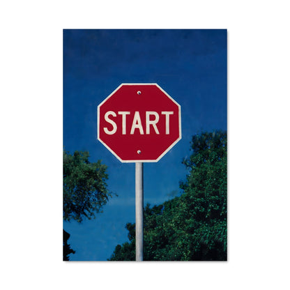 Poster Stop & Think