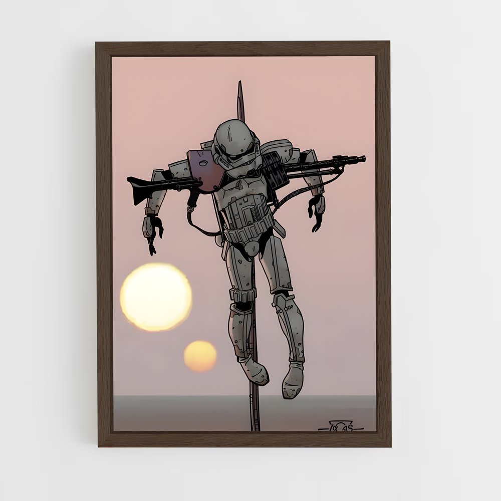 ap-stormtroopers-5 cadre Bois foncé