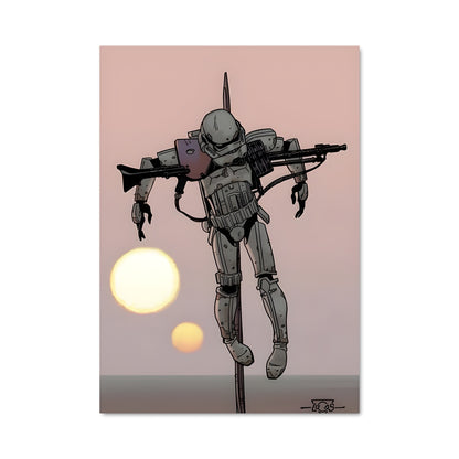 Poster Stormtrooper en Action