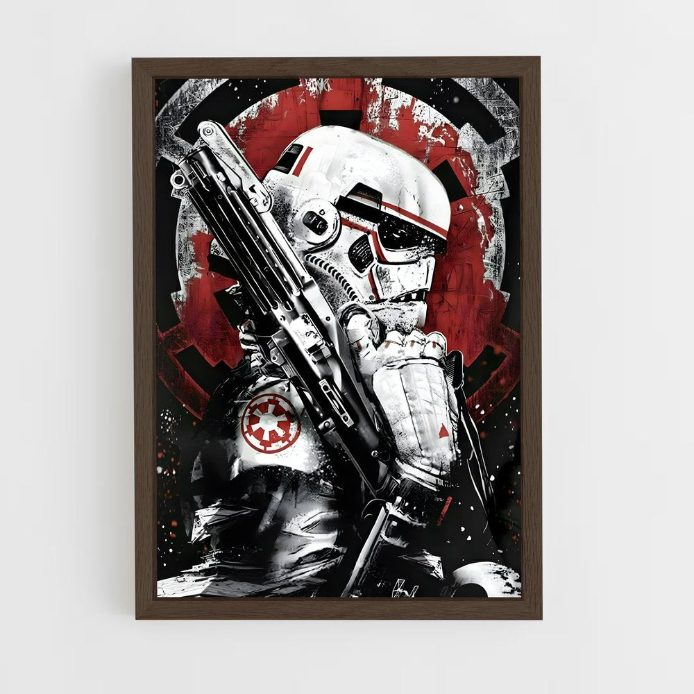 ap-stormtroopers-6 cadre Bois foncé