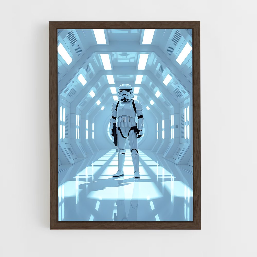 ap-stormtroopers-7 cadre Bois foncé