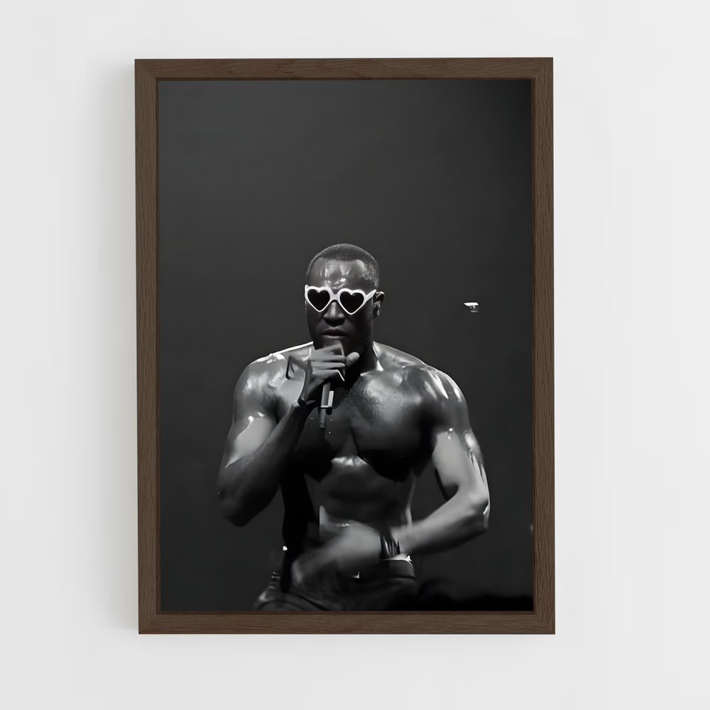 ap-stormzy-3 cadre Bois foncé