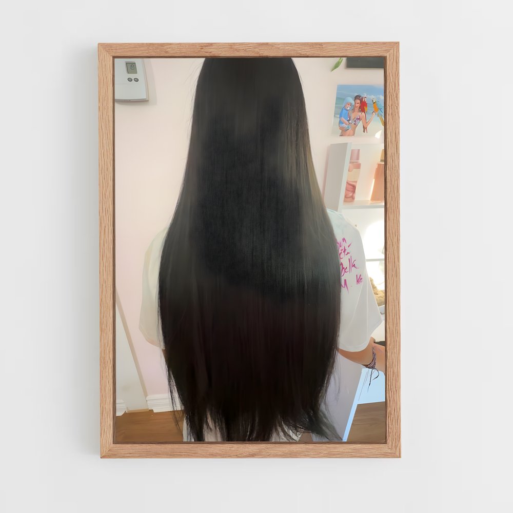 ap-straight hair-2 cadre Bois clair