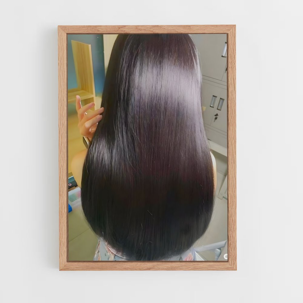 ap-straight hair-3 cadre Bois clair