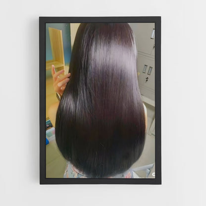 ap-straight hair-3 cadre Noir