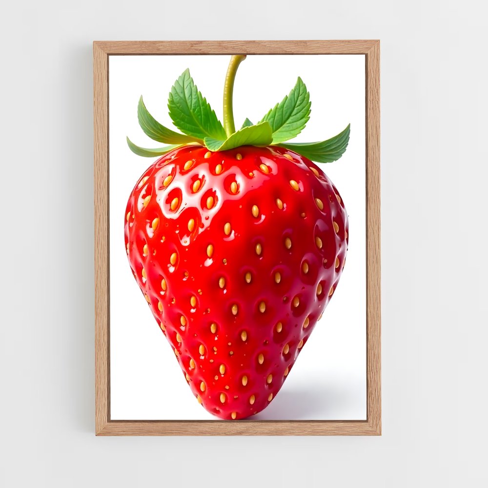 ap-strawberry-3 cadre Bois clair