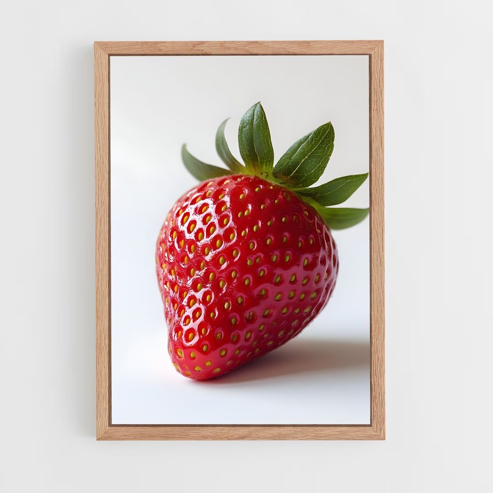 ap-strawberry-4 cadre Bois clair