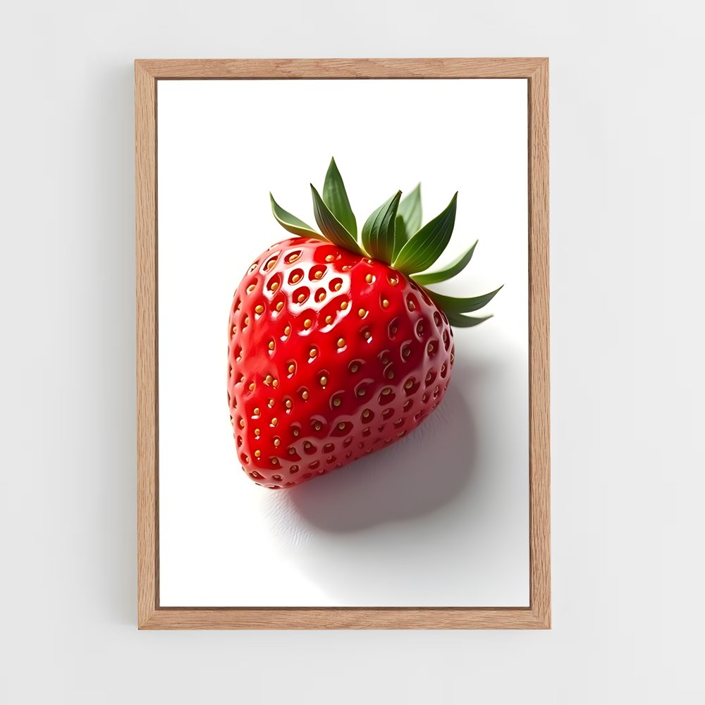 ap-strawberry-6 cadre Bois clair