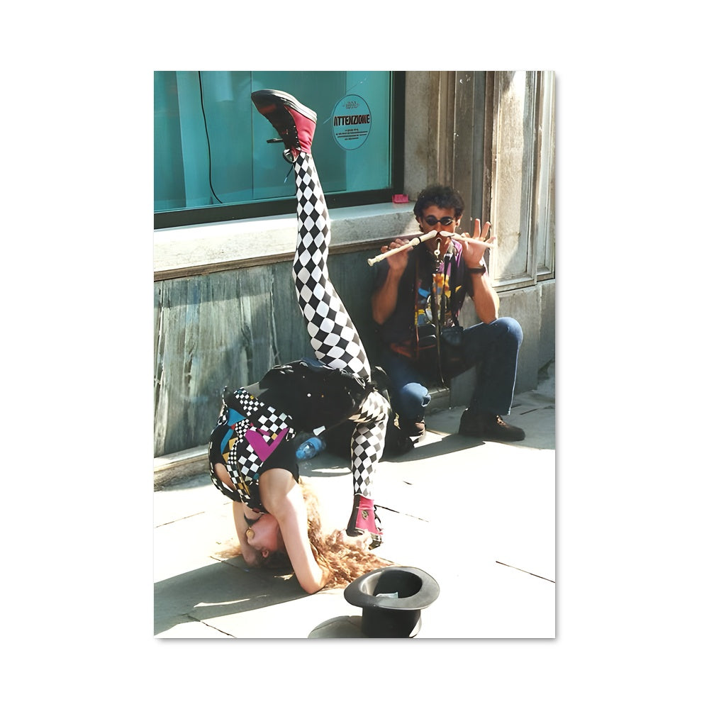 Poster Skate et Équilibre