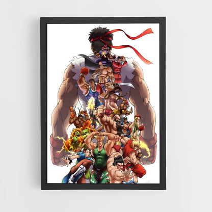 ap-street fighter-10 cadre Noir