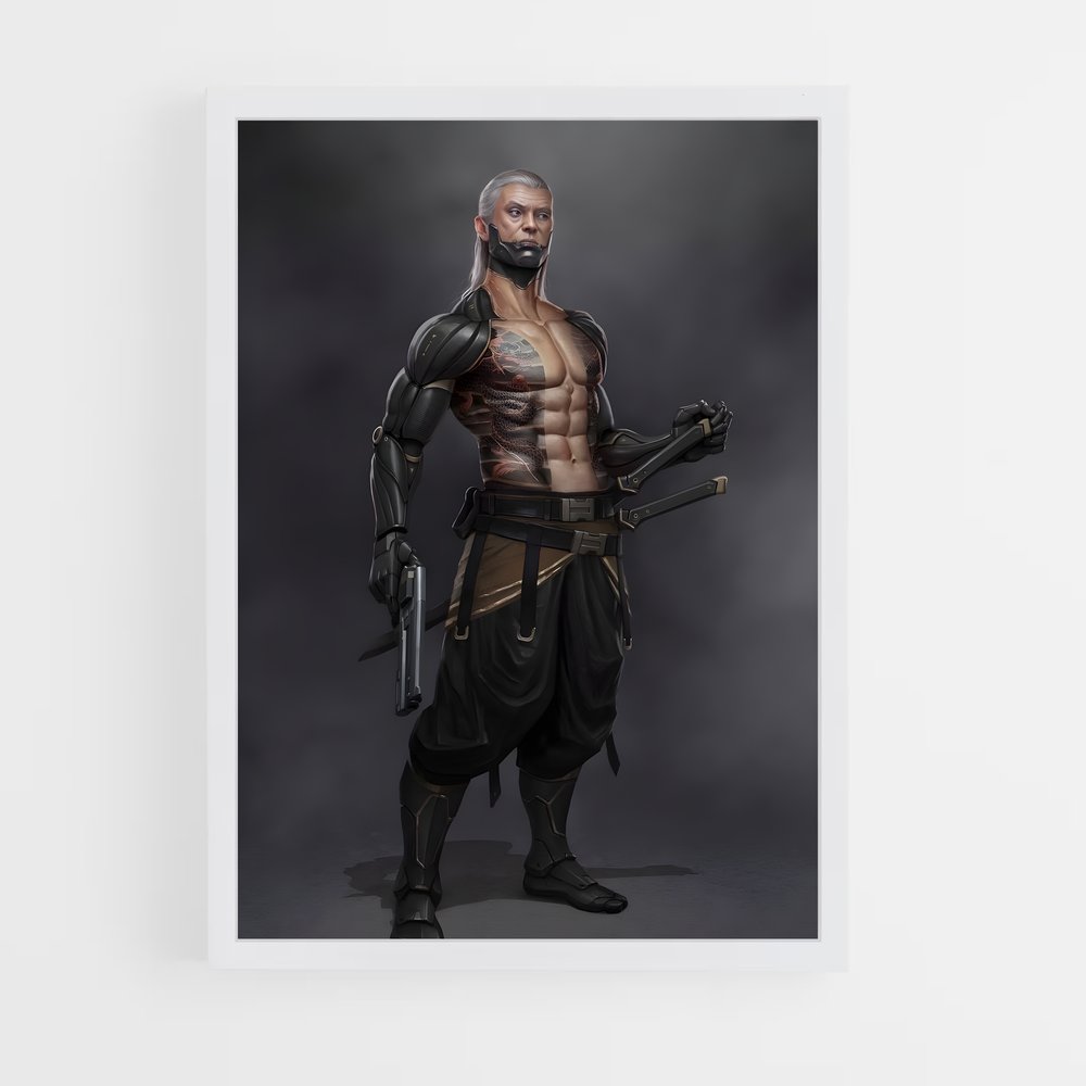 ap-street samurai-1 cadre Blanc