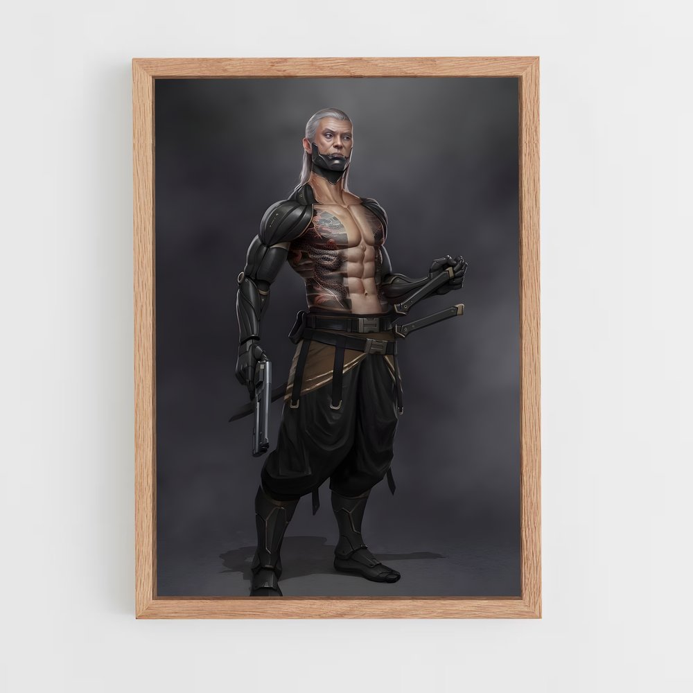 ap-street samurai-1 cadre Bois clair