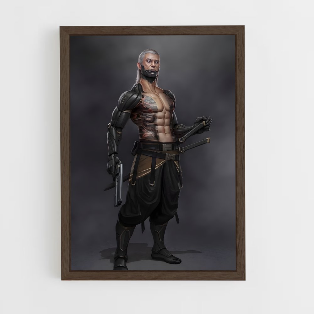 ap-street samurai-1 cadre Bois foncé